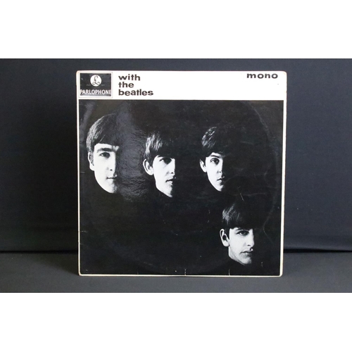 387 - Vinyl - 2 copies of The Beatles With The Beatles (PMC 1206 and PCS 3045).  The Parlophone Co Ltd and... 