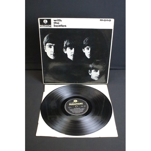 387 - Vinyl - 2 copies of The Beatles With The Beatles (PMC 1206 and PCS 3045).  The Parlophone Co Ltd and... 