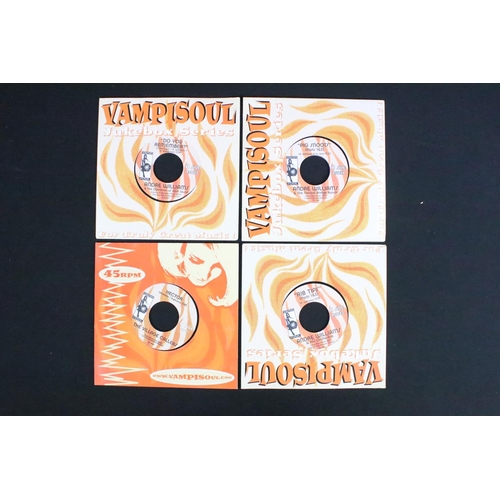 485 - Vinyl - 10 Soul / Funk 7” singles on Vampi Soul Records to include: Willie Henderson, The Jimmy Ed T... 