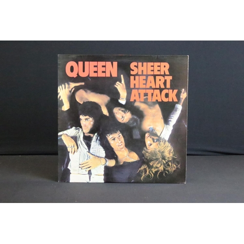 416 - Vinyl - 16 Queen LPs including self titled, Queen II x 2, Sheer Heart Attack x 2, A Night At The Ppe... 