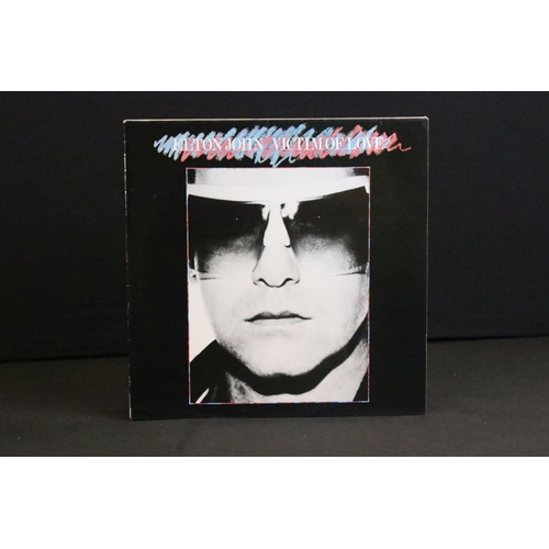 429 - Vinyl - Approx 35 Elton John LPs spanning his career including foreign pressings along with the Live... 