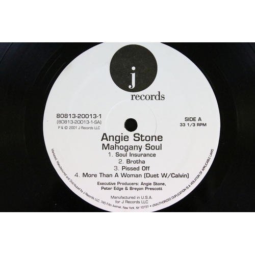 Vinyl - Angie Stone – Mahogany Soul, original USA 2001 double
