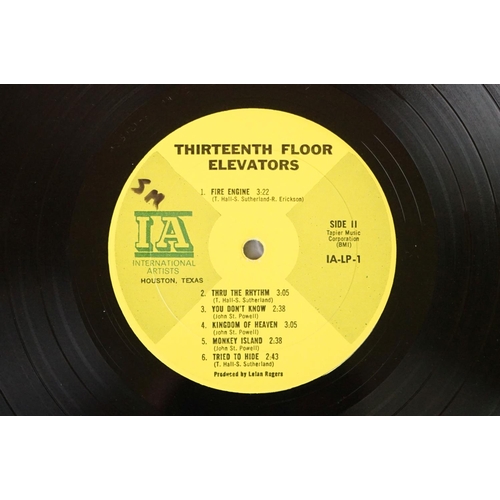 51 - Vinyl - Thirteenth Floor Elevators - The Psychedelic Sounds Of The 13th Floor Elevators. Original US... 