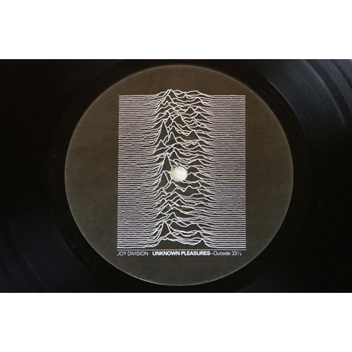 55 - Vinyl - Joy Division Unknown Pleasures on Factory FACT 10.  Textured sleeve Vg+, Vinyl has light hai... 