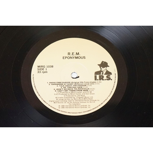 582 - Vinyl - 5 REM LPs to include Reckoning, Eponymous, Fables Of The Reconstruction / Reconstruction Of ... 