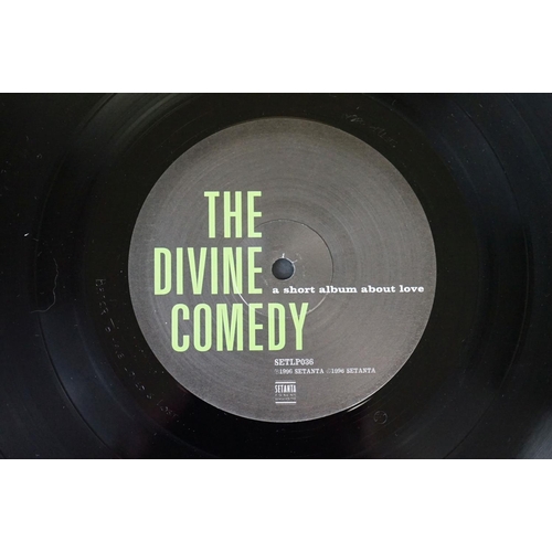 584 - Vinyl - 3 The Divine Comedy LPs to include Promenade, A Short Album About Love, and Caasanova.  Ex