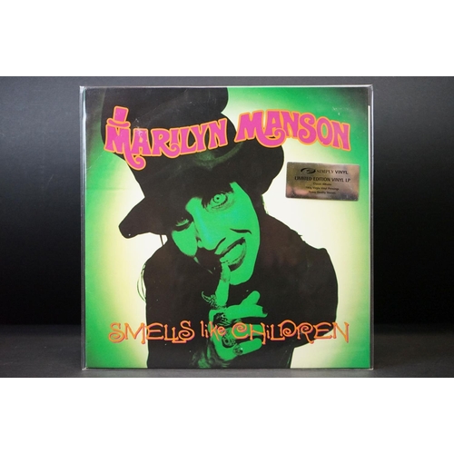 593 - Vinyl - Marilyn Manson – Smells Like Children 180gm reissue on Simply Vinyl SVLP 208.  Sealed