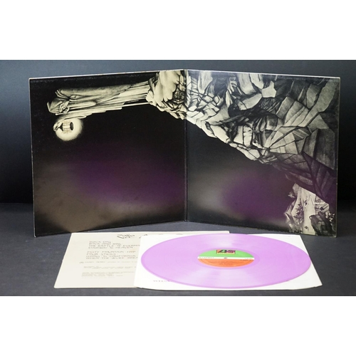 61 - Vinyl - Led Zeppelin IV (K 50008) reissue on lilac vinyl.  Sleeve & Vinyl Ex