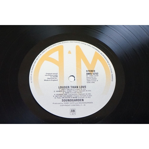 62 - Vinyl - Soundgarden Louder Than Love LP on A&M Records AMA 5252 sleeve Vg, Vinyl Ex, and The Day I T... 