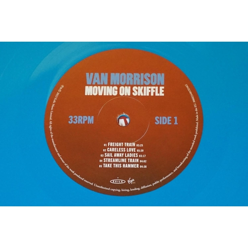 18 - Vinyl & Autograph - Van Morrison Moving On Skiffle LP on Exile Records (00602448192363).  Ltd Editio... 