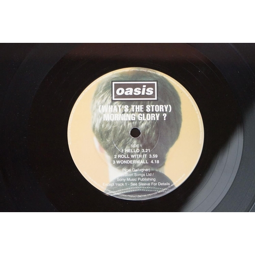 23 - Vinyl - Oasis (What's The Story) Morning Glory? on Creation Records CRE LP 189 Damont pressing.  Sle... 