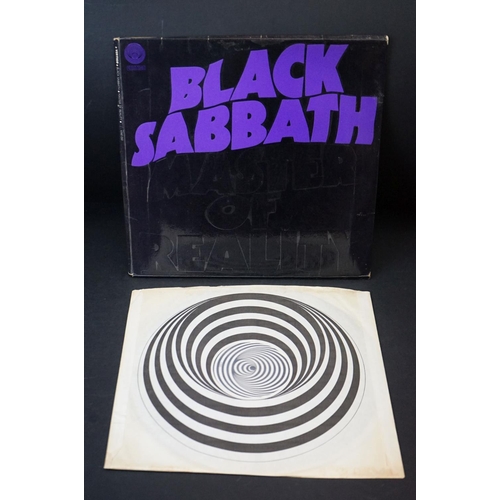 30 - Vinyl - 2 Black Sabbath original UK pressing LPs on Vertigo Records to include Master Of Reality box... 