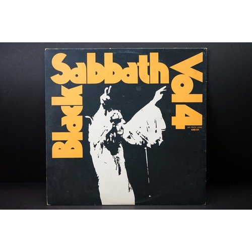 30 - Vinyl - 2 Black Sabbath original UK pressing LPs on Vertigo Records to include Master Of Reality box... 