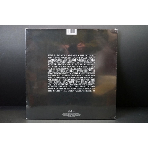 31 - Vinyl - Black Sabbath – The Best Of Black Sabbath 4 LP limited edition numbered box set.  Sealed.