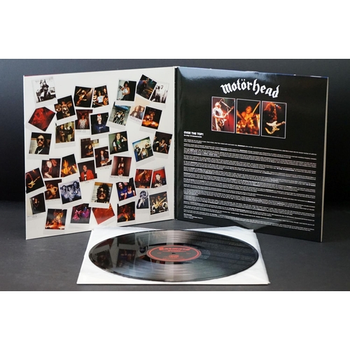 38 - Vinyl - 3 Motorhead LPs to include No Remorse Ltd Edn 2 LP in leather sleeve (Bronze MOTOR 1) Ex+, N... 