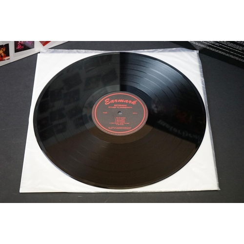 38 - Vinyl - 3 Motorhead LPs to include No Remorse Ltd Edn 2 LP in leather sleeve (Bronze MOTOR 1) Ex+, N... 