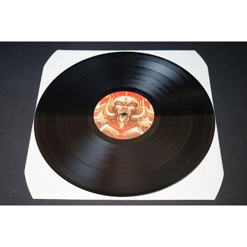 38 - Vinyl - 3 Motorhead LPs to include No Remorse Ltd Edn 2 LP in leather sleeve (Bronze MOTOR 1) Ex+, N... 