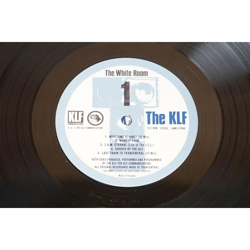 39 - Vinyl - The KLF - The White Room LP on KLF Communications JAMS LP006.  Hype sticker and original HMV... 