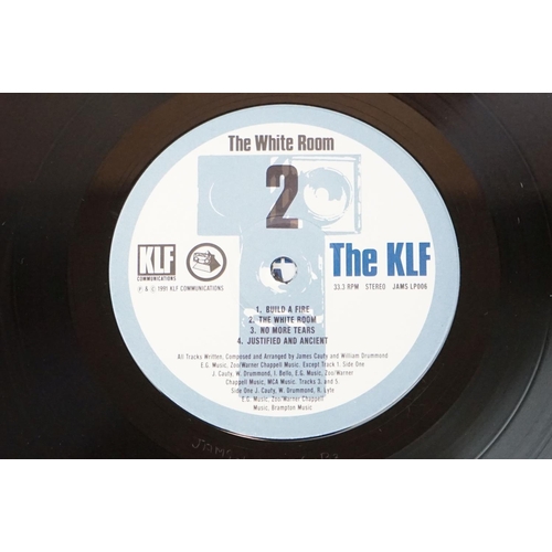 39 - Vinyl - The KLF - The White Room LP on KLF Communications JAMS LP006.  Hype sticker and original HMV... 