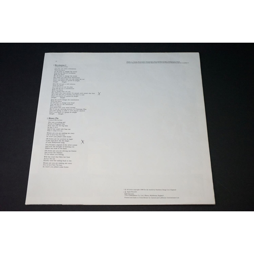 50 - Vinyl - The Beatles White Album PCS 7067/8 No. 0484358.  SE Asian pressing with EMI Records (SEA) Lt... 