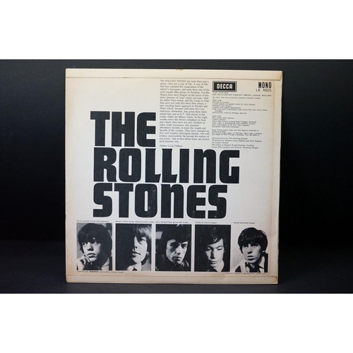 6 - Vinyl - The Rolling Stones No.1 on Decca LK 4605.  Red unboxed Decca label.  -2A / -3A matrices.  I ... 