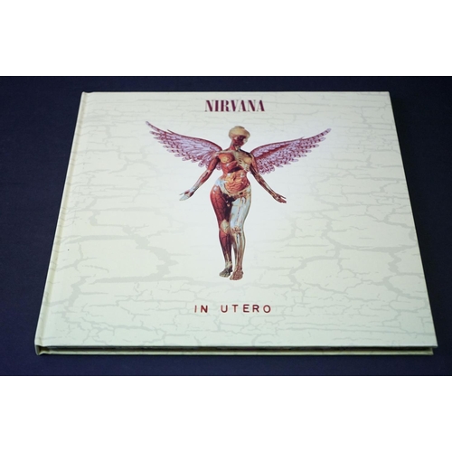 69 - CDs - Nirvana In Utero ltd edition 3CD + DVD box set (00602537462445).  Ex in open shrink.