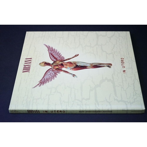 69 - CDs - Nirvana In Utero ltd edition 3CD + DVD box set (00602537462445).  Ex in open shrink.