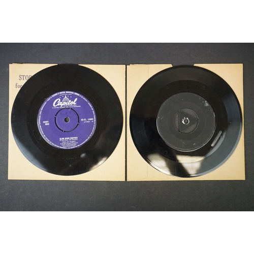 447 - Vinyl - 8 rock & roll / rockabilly 7