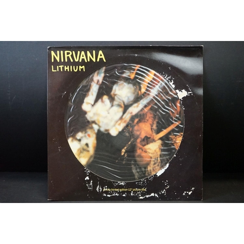 569 - Vinyl - 2 Nirvana LPs and 2 12