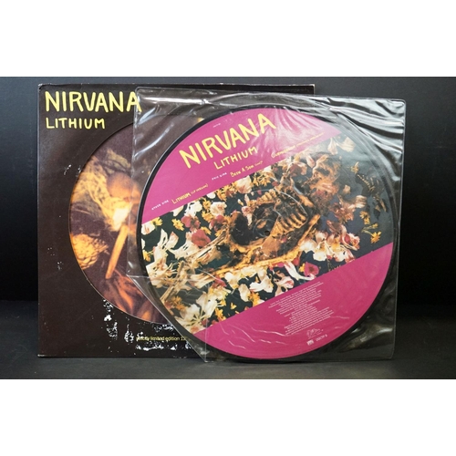 569 - Vinyl - 2 Nirvana LPs and 2 12