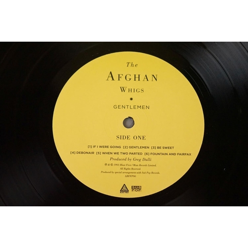 576 - Vinyl - 2 Afghan Whigs LPs to include Gentlemen (BFFP 90S) Ex, and Gentlemen At 21 (XLBFFP90) deluxe... 