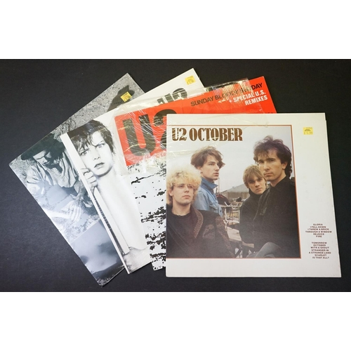 578 - Vinyl - 8 U2 LPs, 6 12