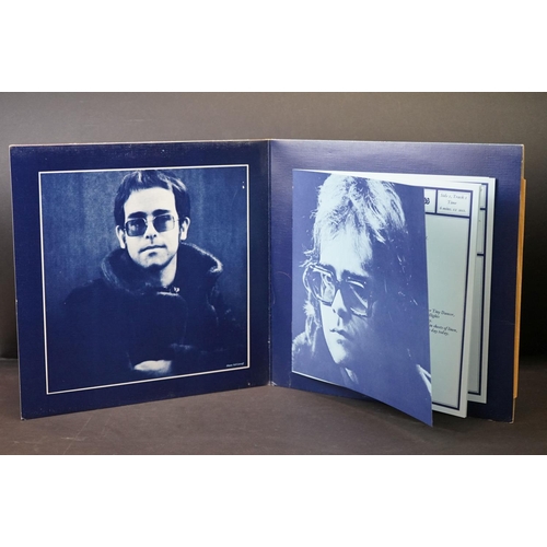 354 - Vinyl - 7 Elton John LPs to include Madman Across The Water, Tumbleweed Connection (booklet attached... 