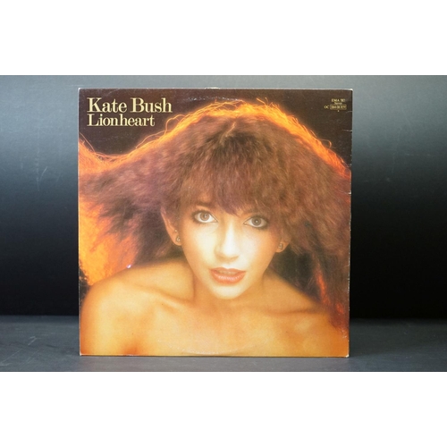 358 - Vinyl - 5 Kate Bush LPs to include The Kick Inside, Lionheart, Never For Ever, The Dreaming, Hounds ... 