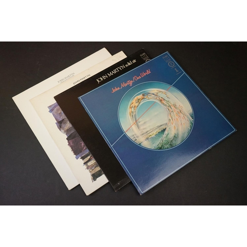 362 - Vinyl - 11 John Martyn LPs to include The Tumbler, One World, Solid Air, Sapphire, Grace And Danger,... 