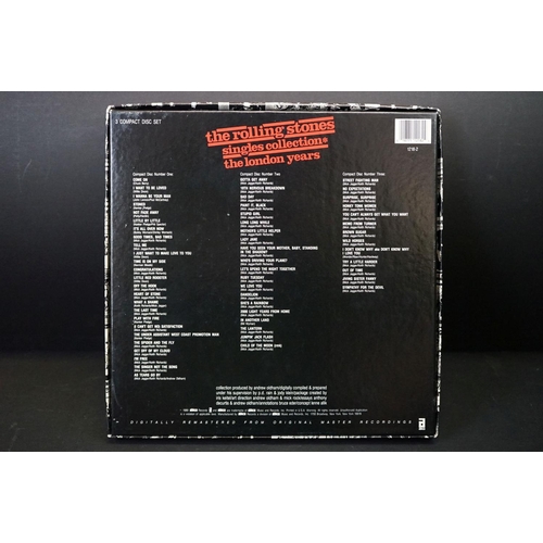 383 - Vinyl / CD - 2 Rolling Stones box sets to include The Great Years and Singles Collection The London ... 