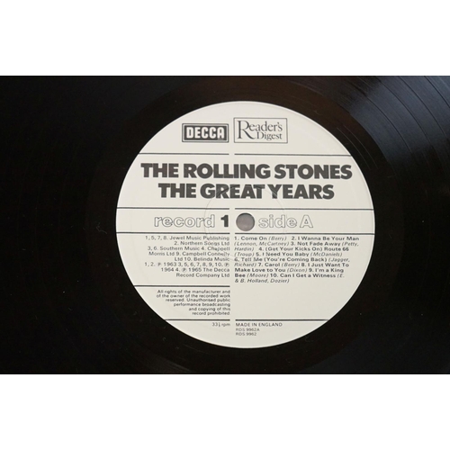 383 - Vinyl / CD - 2 Rolling Stones box sets to include The Great Years and Singles Collection The London ... 