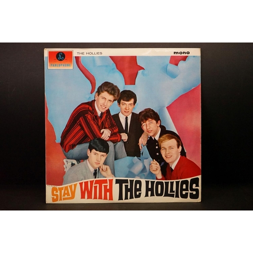 385 - Vinyl - 3 The Hollies LPs to include Stay With The Hollies (PMC 1220) mono, In The Hollies Style (PM... 