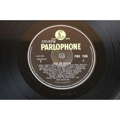 392 - Vinyl - The Beatles With The Beatles (PMC 1206) The Parlophone Co Ltd and Recording First Published ... 