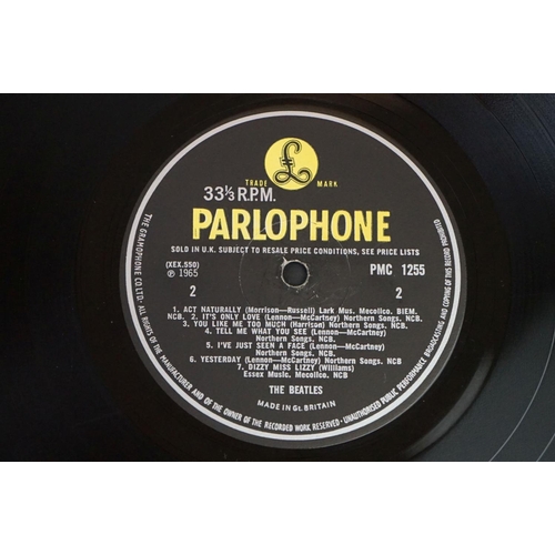 393 - Vinyl - The Beatles Help! (PMC 1255).  The Gramophone Co Ltd and Sold In UK to label, 542 2 / 550 2 ... 