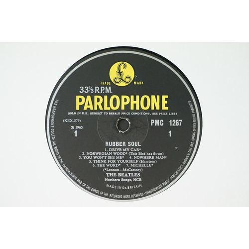 394 - Vinyl - 6 The Beatles LPs to include A Hard Days Night, For Sale both with The Parlophone Co Ltd and... 