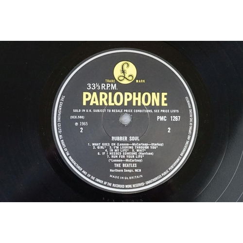 396 - Vinyl - 2 Copies of The Beatles Rubber Soul (PMC 1267 / PCS 3075) mono/stereo.  The Gramophone Co Lt... 