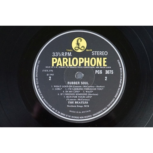 396 - Vinyl - 2 Copies of The Beatles Rubber Soul (PMC 1267 / PCS 3075) mono/stereo.  The Gramophone Co Lt... 