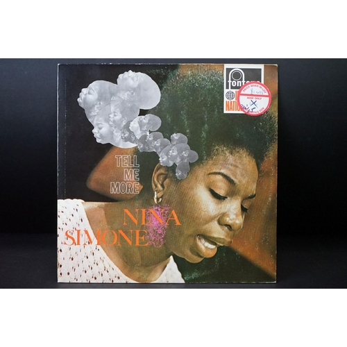 399 - Vinyl - 4 Nina Simone albums to include Sings The Blues (RCA RD7883) Ex, Tell Me More (Fontana SFJL ... 