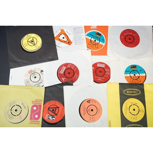 461 - Vinyl - Soul / Funk / Disco - over 40 UK demo promos 7” singles including: Walter Jackson, Joe Tex, ... 