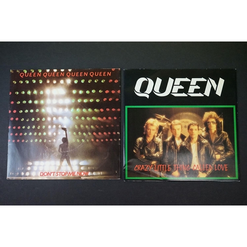 466 - Vinyl - 5 Queen demo promos UK pressing singles to include: Spread You Wings, Bicycle Race, Crazy Li... 