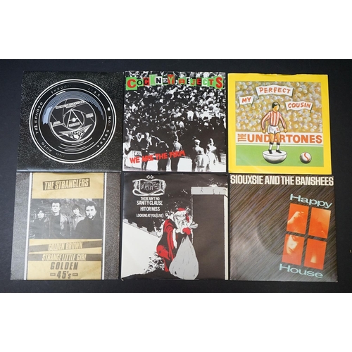 469 - Vinyl - 16 Punk singles including demos promos to include: The Undertones - 2 singles, The Cockney R... 