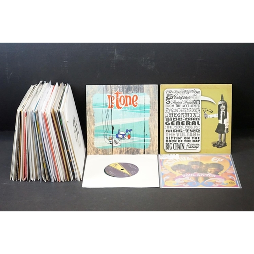 475 - Vinyl - Over 55 Hip Hop / Breaks /  Downtempo / Funk Limited Edition 7” singles including demos prom... 