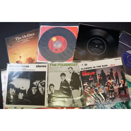 490 - Vinyl - 44 Beat / Rock / Pop EP’s and 7” singles including originals and re-issues, to include: The ... 