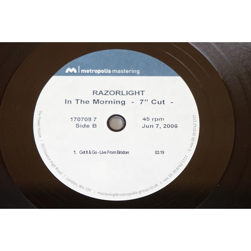 539 - Vinyl - Razorlight In The Morning / Get It And Go (Live From Brixton). Unique UK 2006 double sided 7... 